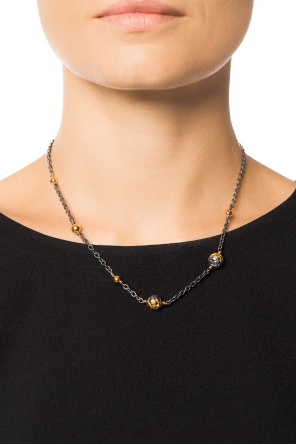 Silver necklace with charms, zdjęcie 2 Silver necklace with charms od Bottega Veneta